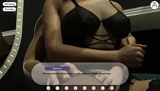 Fantasy Story Gameplay 3D-Simulation virtuelle 18+ Charaktere teil 7