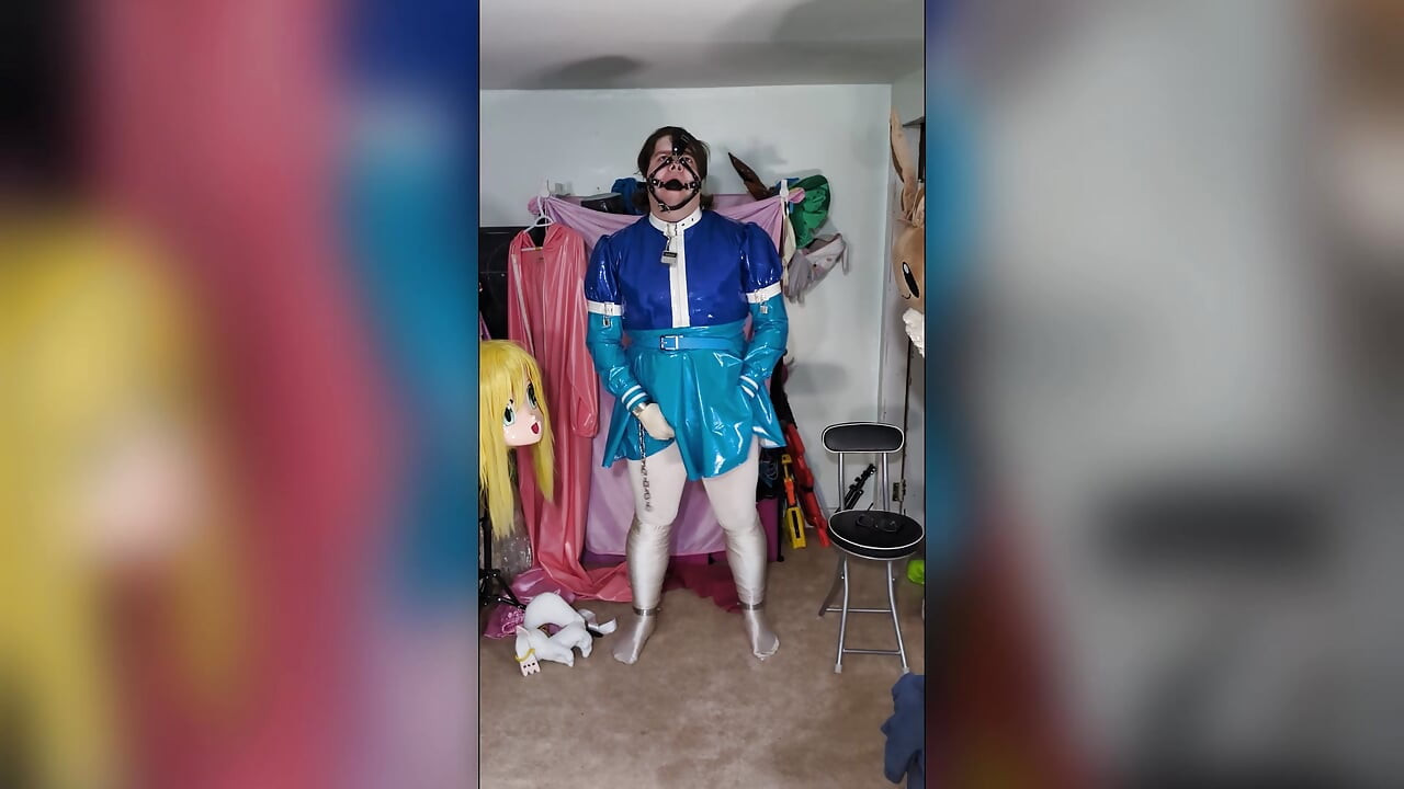 Maria Cosplay, Bondage Pics and Time Lock Hands Free Vibrator Orgasm