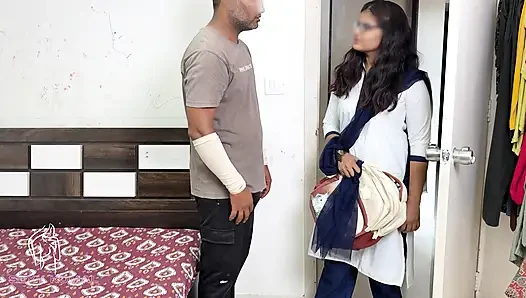 Komal Klass hat und sagte, lass dich und genieß es.