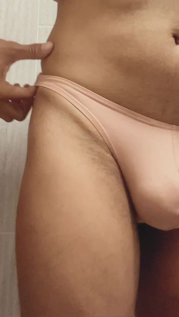 Showing my thong