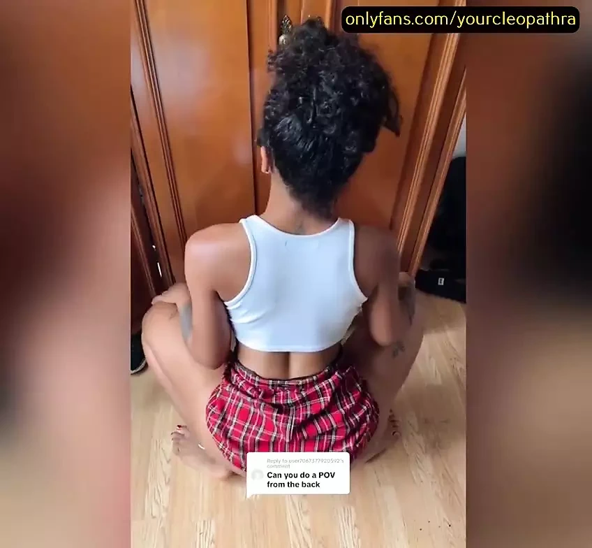 热情的荡妇拉美人Tiktok色情泄漏的部分13