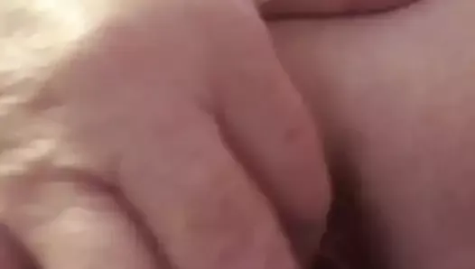 Hot Gilf Fingering Herself to Orgasm