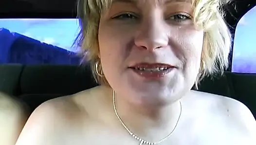 Blonde Amateurs Finger Wet Pussies in Car and Bed