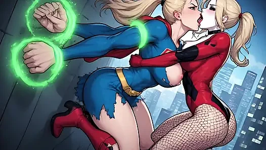 Supergirl Movie - AI Generated - Synthetic Content, animation