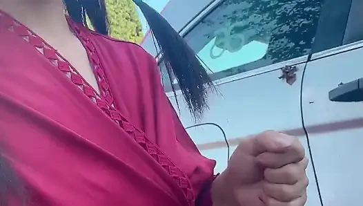 Piss Garden Nearby Car