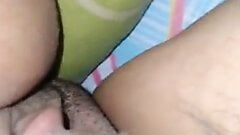 Malay wife fucks with husband in the evening