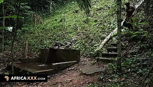 Sexy encounter in the jungle