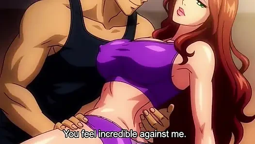 Yoga eğitmeni büyük memeli orta yaşlı seksi kadın amının içine boşalıyor