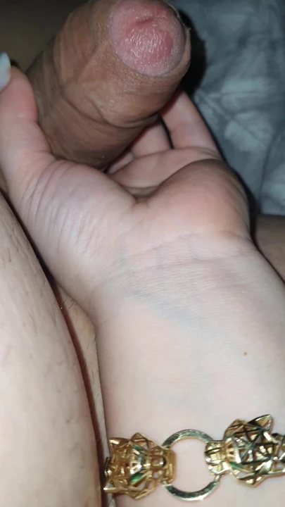 Cheating Step Mom Impressed by Step Son Size and Handjob his Dick | Clip 1