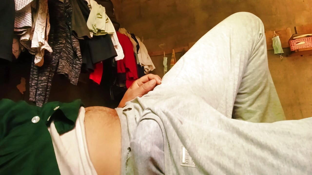 Old man jerking off