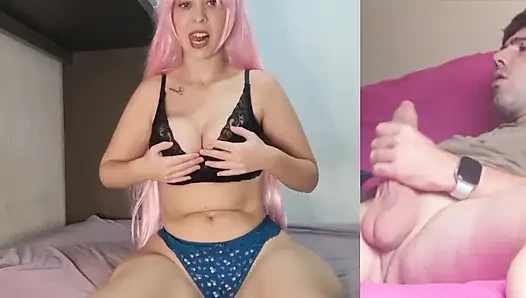 Я натыкаюсь на мужика, на чатрулетке