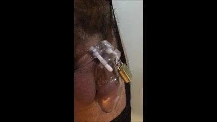chastity under the suit