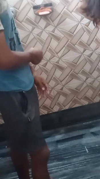Epic moment from "Girlfriend ko bathroom PE dabake chudai"
