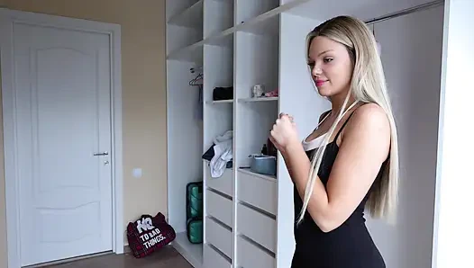 Hiçbir yere gitmiyorsun! Arkadaşım beni sikti ve ağzıma boşaldı