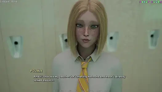 Shadows of Desire by Shamandev - College Cosplay Event, Classroom Masturbation 61