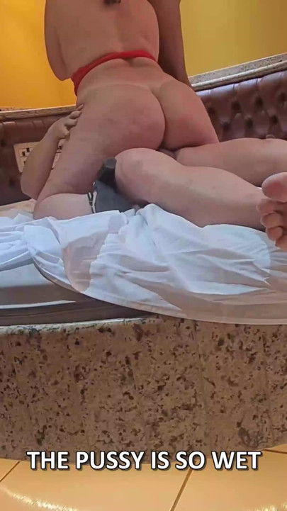 Brazilian Hotwife Takes Raw DP from Ripped Bull While Cuck Hubby Begs for More | Clip 1