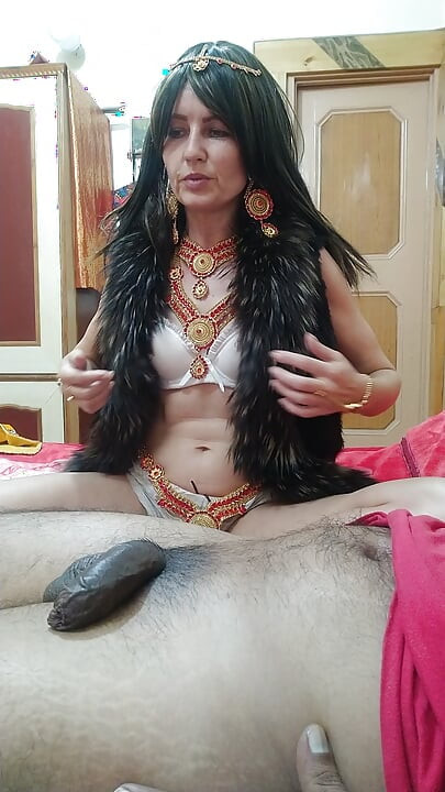 Bolly_Karma_068 _ Wearing Jewelry on Bikini, Cock play