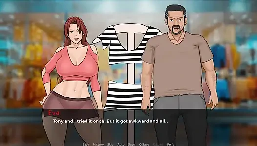 Ekstasi Eva #10 si cewek hot rambut merah selingkuh dari pacar sama ayah tirinya