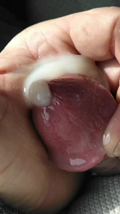 Close up of cum