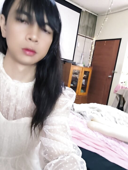 Crossdresser musturbate