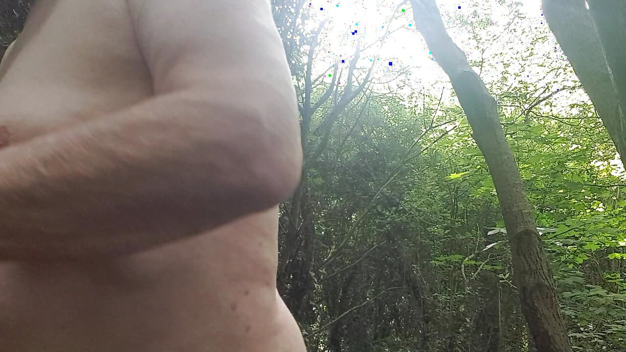 Naked in the wood