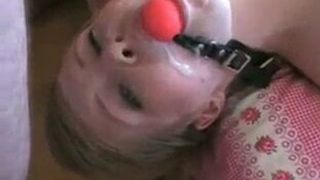 (Only 4 Slaves 23) BBW slave Gagged And Assfucked