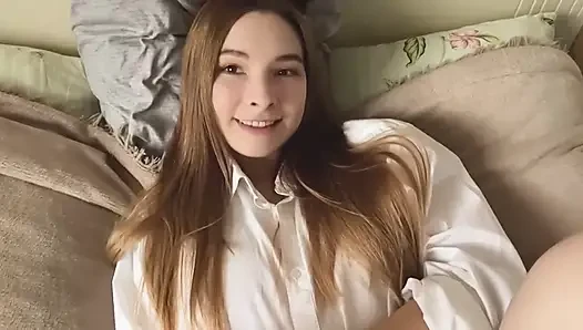 Masturbate Wet Pussy in White Panties