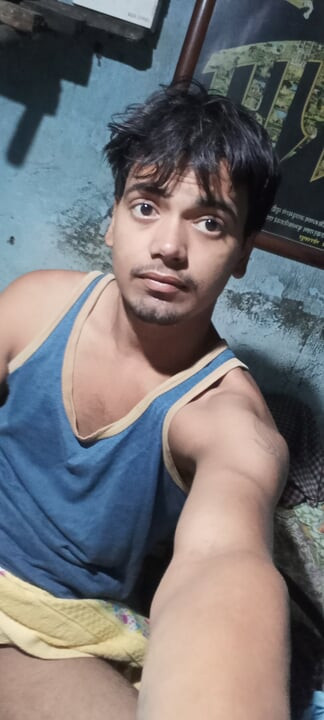 Giving self handjob Indian Desi boy