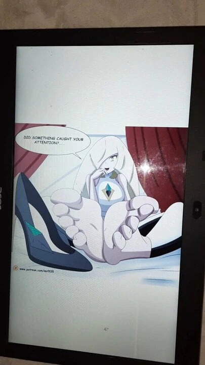 Lusamine (Pokemon) Feet Cum Tribute