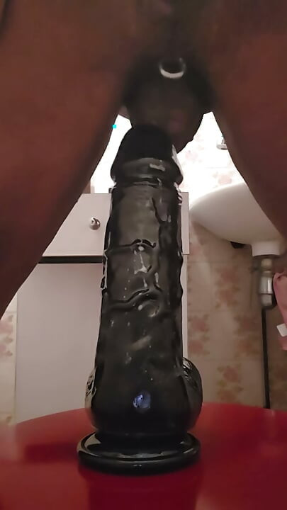 Continuation of the anal warm-up session