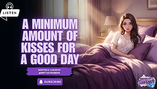 Audio jumlah minimum ciuman untuk hari yang baik