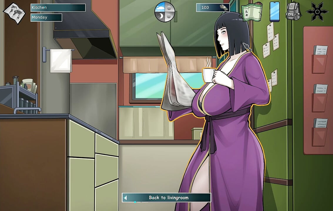 Kalın Memeli Hinata ile Yaşam - Konoha Milfleri Bölüm 1