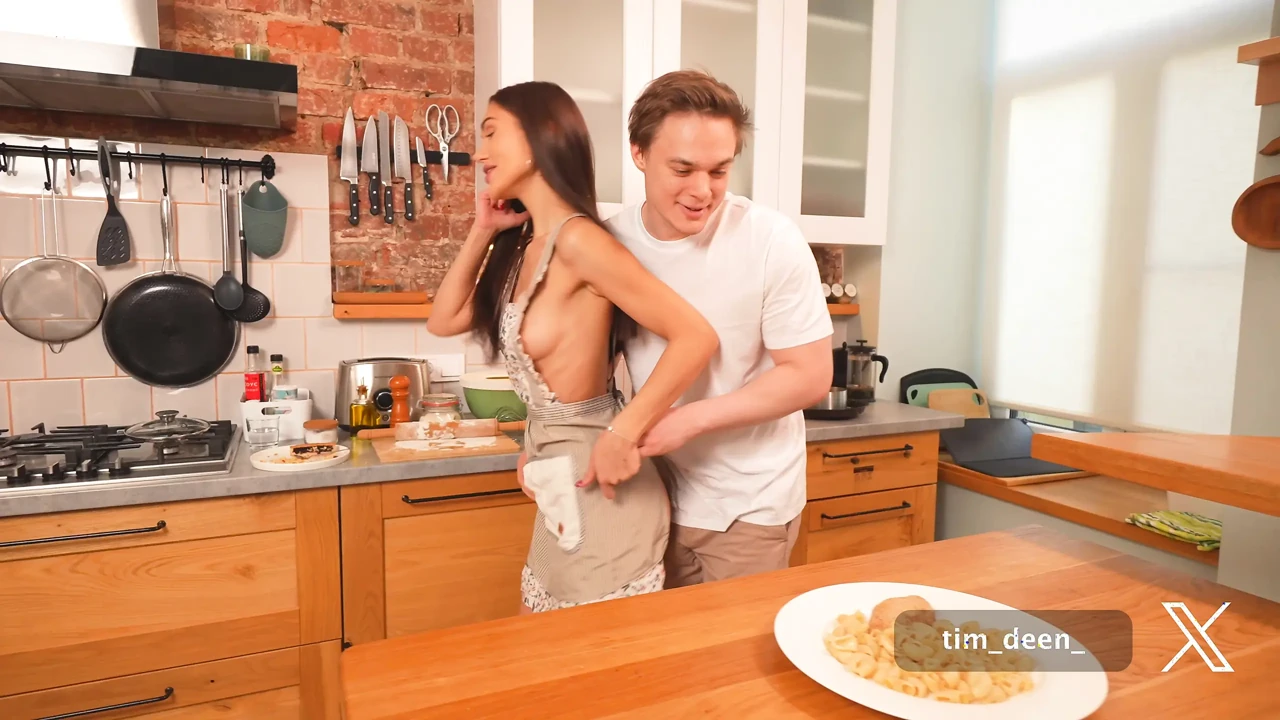 HE Came In My Breakfast And Said To Stuff My Mouth With All Of It! HD 4K Tim Team