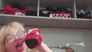 Manya Masturbation with Heel