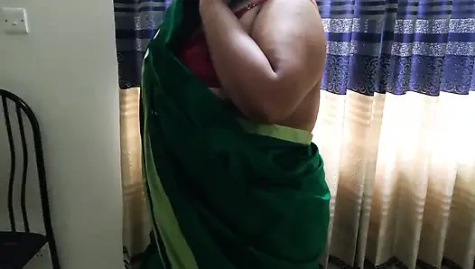 55 Year Old Indonesian Sexy Stepaunty Talking on the Phone When a Guy Fucked Her & Cums a Lot