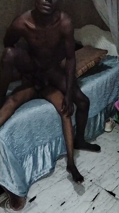 My Straight Kenyan Friend Fucked Me Raw to Recover the Dept I Owe Him