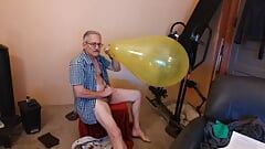 98) daha yavaş q24 balon şişirimi ve mastürbasyon eğlencesi
