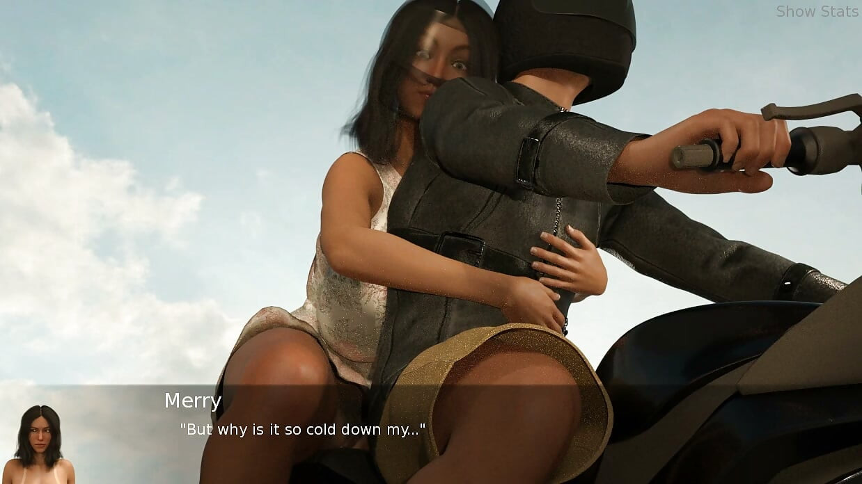 Project Hotwife - Gameplay - Roleplay - Wife Exposing Her While Driving in Bike