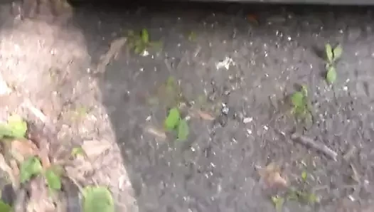 Büyük açık havada boşalma
