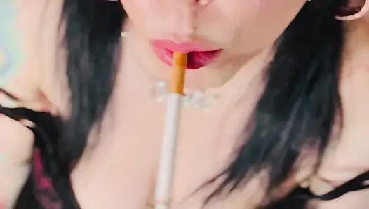 A Quick Dangling A Cigarette Video With You Beautiful Smoking Queen, Tina Snua!