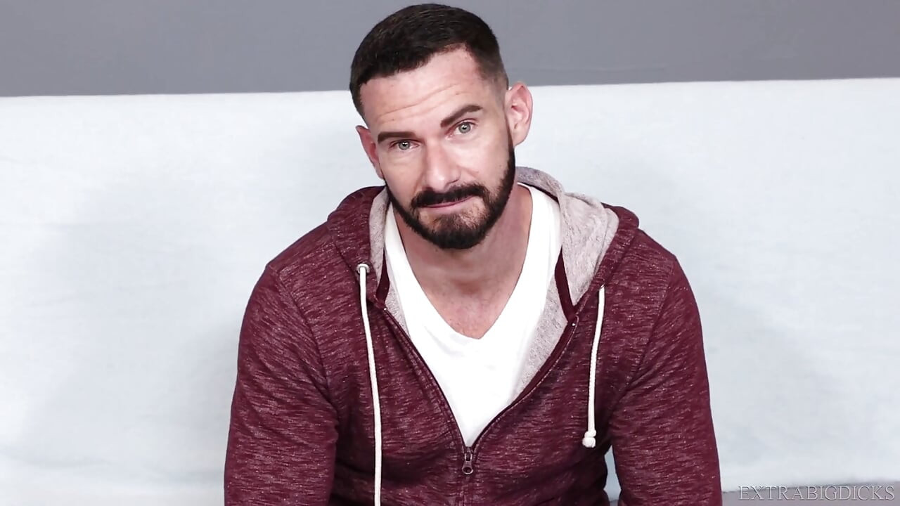 Extra Big Dicks - Hot Hunk Has a Affinity for Giant Dicks and Gets Fucked