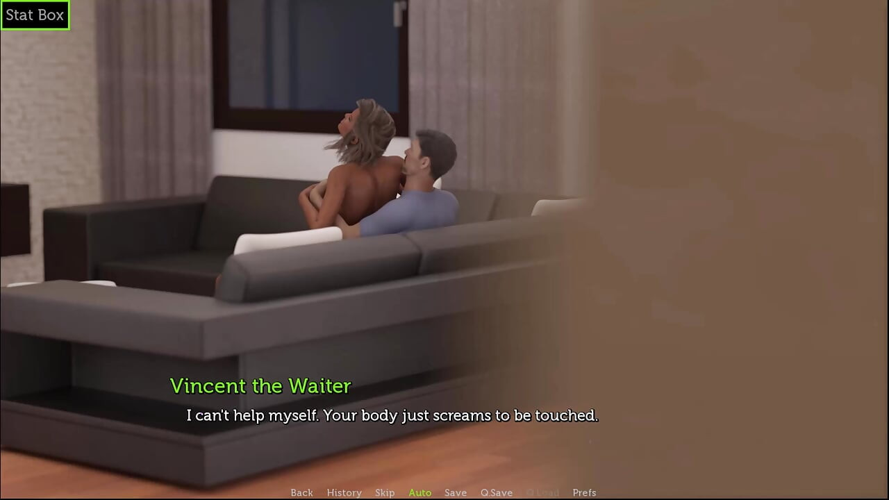 The Adventurous Couple #41 - Johannes Thought of January at the Gym... Vincent the Waiter Fucked Anne