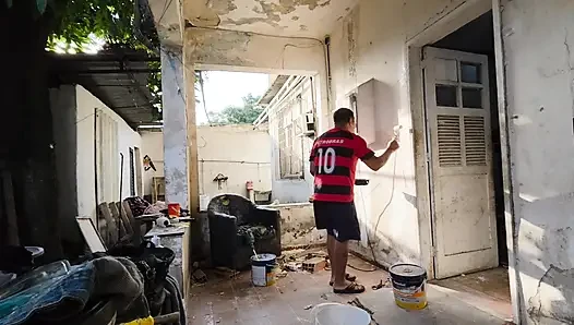 Taşakları üvey kız kardeşimin götüne sokuyorum