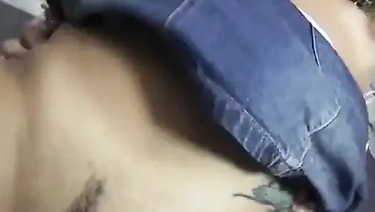 Latin kadının ağzına boşalma