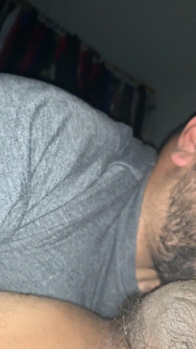 Captivating moment from "My straight friend asks me for sloppy wet head"