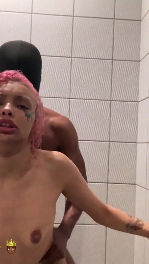 michikomalandro Sucks BBC then Gets Anal Fucked in the shower part 2 | Clip 1