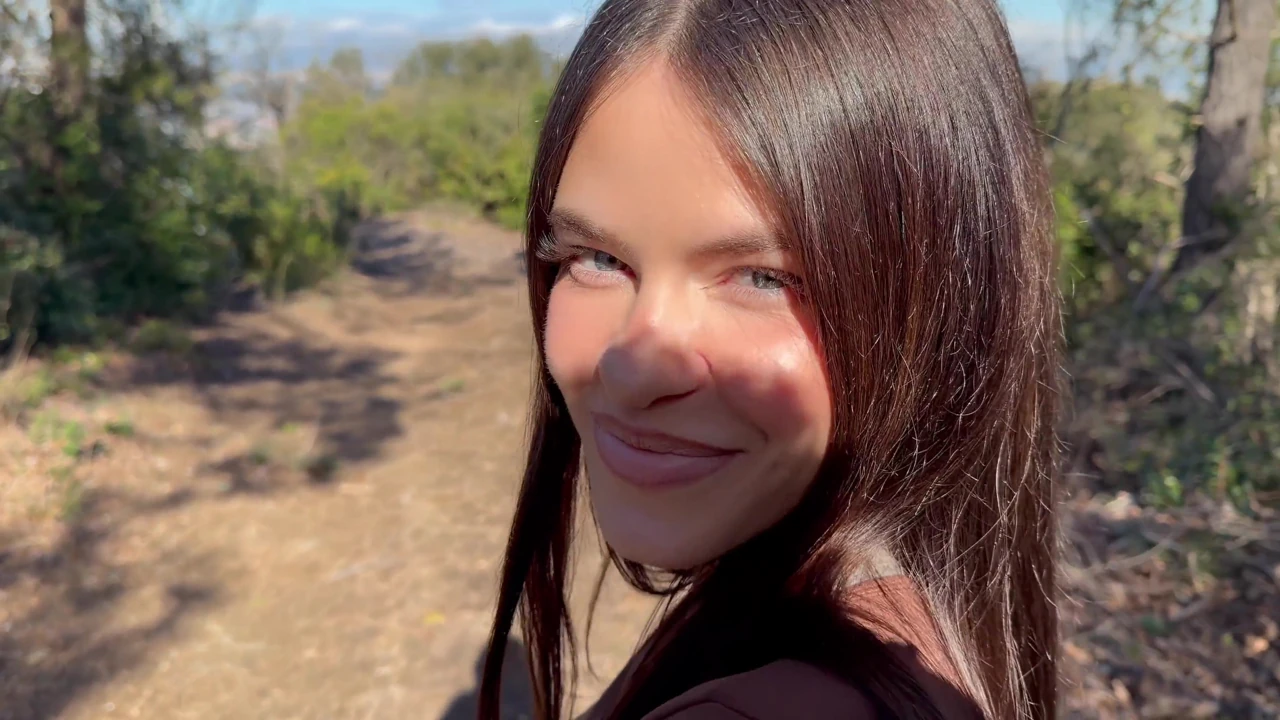 Rossa Vaxx Sucked BBC on a Public Hiking Trail Like It Was Nothing