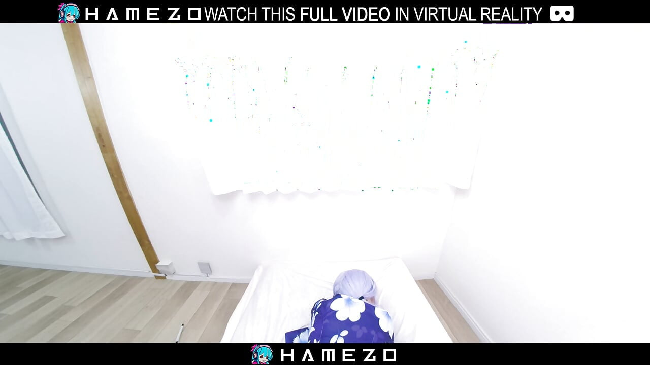 Японката Мио Ичихара е чукана по-здраво от всякога, докато не свърши, във виртуална реалност.