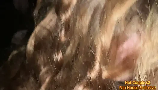 Redhead Rides on Roommate's Cock, Real Amateur Video