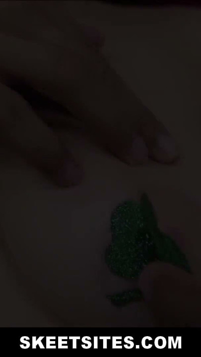 Hot young girl with big tits gets fucked on St. Patrick’s Day | Clip 1